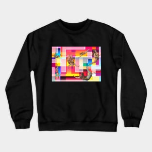 Floating in Color Crewneck Sweatshirt